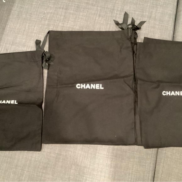 CHANEL Bags Chanel Dust Bags 3 Pieces Poshmark
